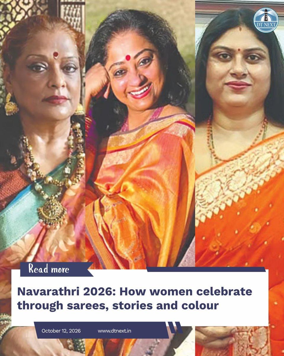 From rediscovering sarees in their wardrobes to paying tribute to inspiring women through regional textiles, women are finding their own ways to celebrate Navarathri’s colour tradition.✍🏼 @merinjames