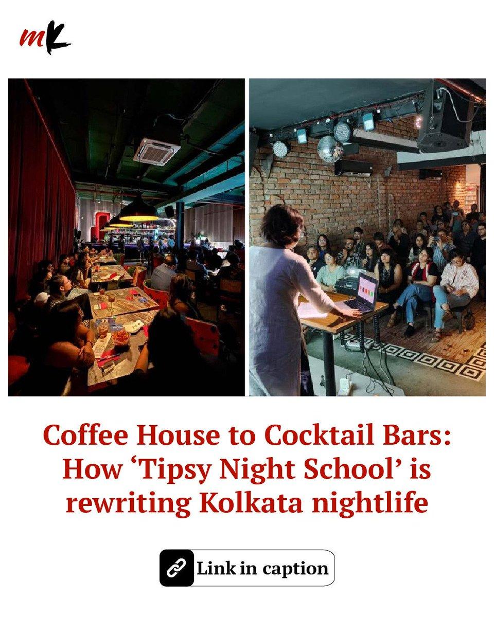 For many, a night out at a bar means loud music, dancing and drinks. But Out in Kolkata co-founders Proiti Seal Acharya and Analina Sanyal saw an opportunity to flip the script and add lectures to the