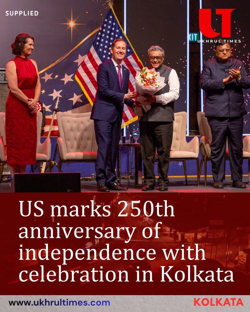 : US Ambassador and West Bengal finance minister Dr Swapan Dasgupta joined government officials, diplomats, business leaders and civil society representatives at a celebration marki