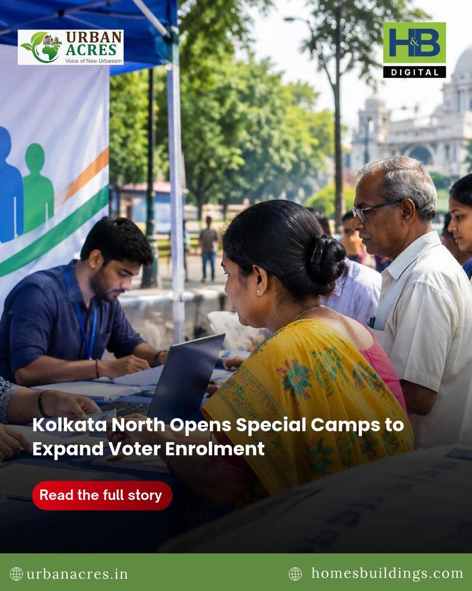 Kolkata North will organise special camps to help first-time voters and eligible residents join the electoral roll. Read more: https://urbanacres.in/kolkata-north-opens-special-camps-to-expand-voter-e
