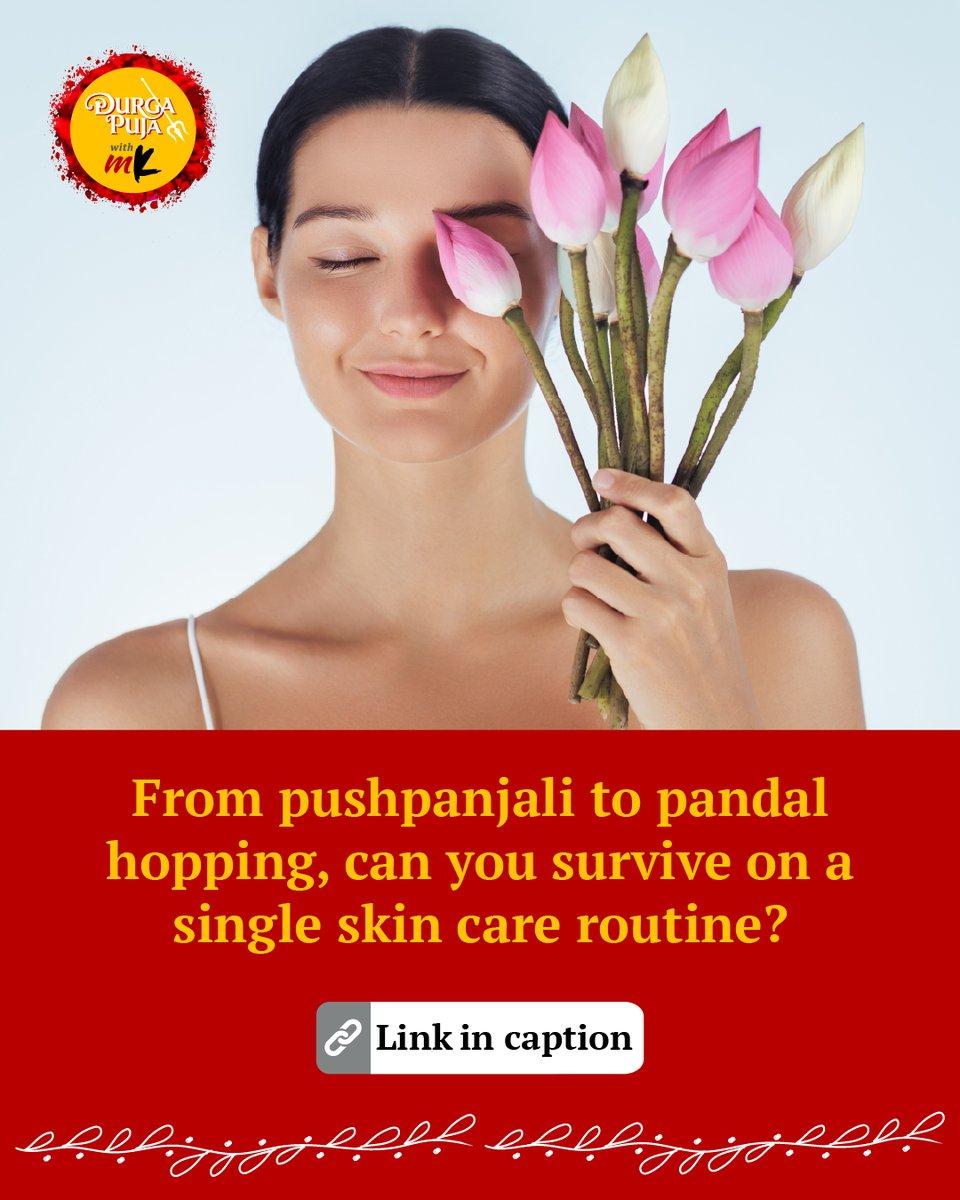 My Kolkata spoke to skincare and beauty experts to put together a simple Puja skincare routine for every kind of day, from long hours outdoors to quieter mornings of prayer and celebration. Read more: