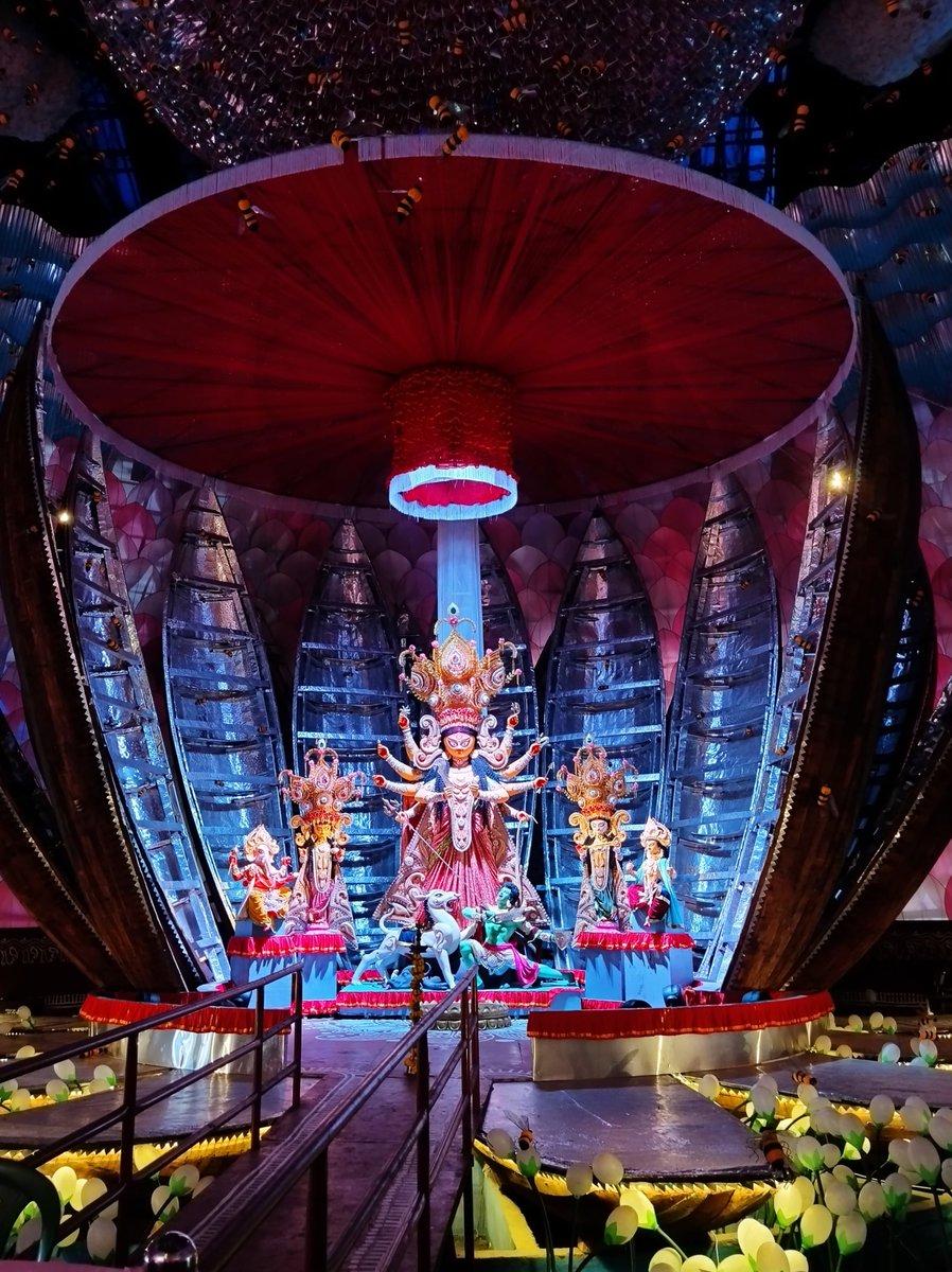 RT by @slytherclaw_lp: 📍Newtown Sarbojonin #Durgapuja2026 #kolkata