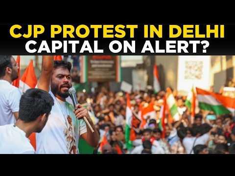 Breaking NEWS LIVE: CJP Protest in New Delhi, Demonstrators Take to the Streets | Breaking News