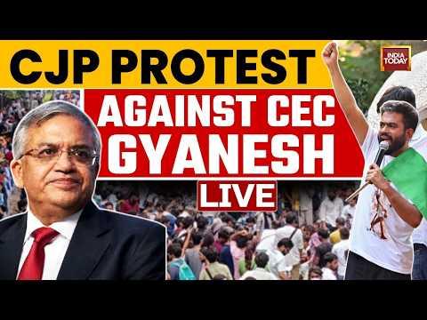 CJP Protest Delhi LIVE: Cockroach Janta Party Protests Against CEC Gyanesh Kumar In Delhi
