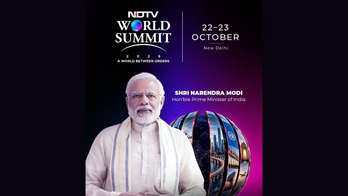 NDTV announces World Summit 2026 with PM Modi, Sanjay Malhotra and Nikhil Kamath