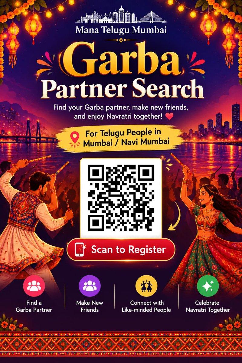 Telugu vallu vunte fill cheyandi mumbai lo navratri celebrate cheskundam Share with ur frnds living in mumbai Make new frnds and new memories together Ram pg airoli vallu vunte