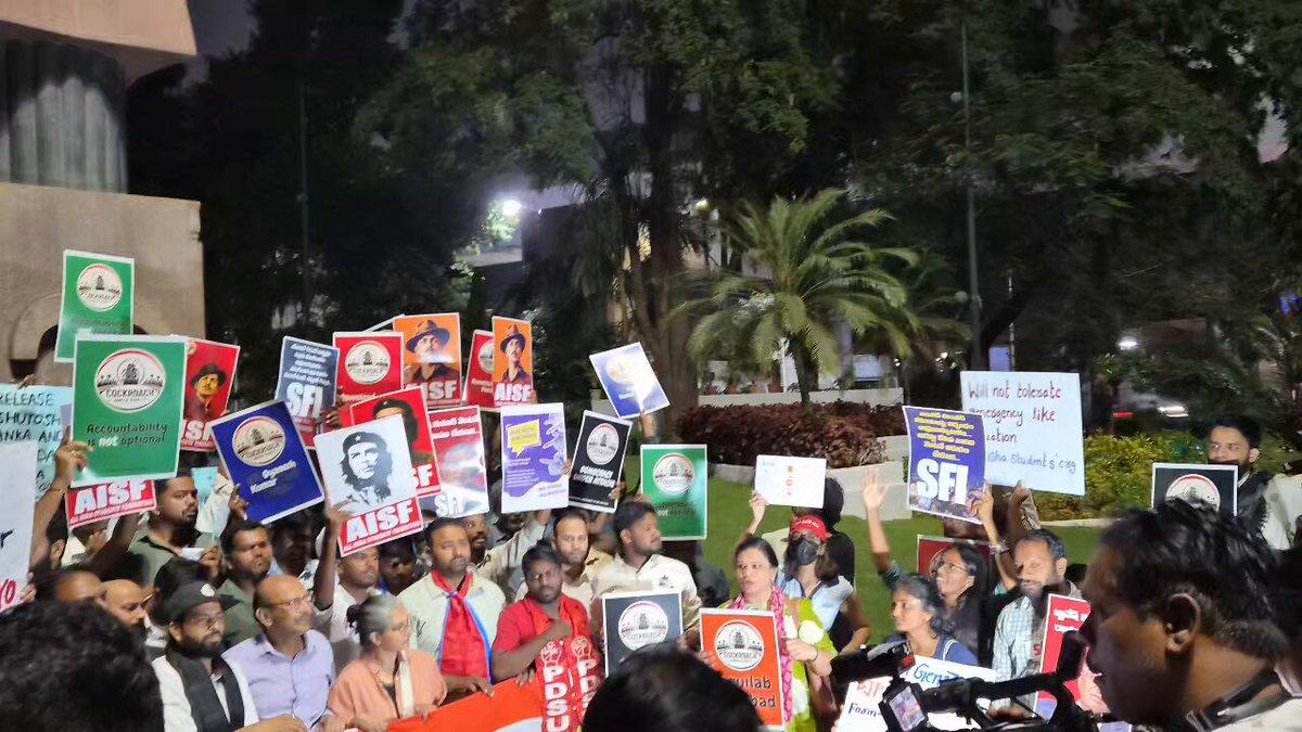 Protest Against SIR | 14 October 📍 Gun Park, Hyderabad Raise your voice. Stand for our rights. Stand for democracy! 🇮🇳 Save Democracy. Save the Constitution. Save India. #Hyderabad