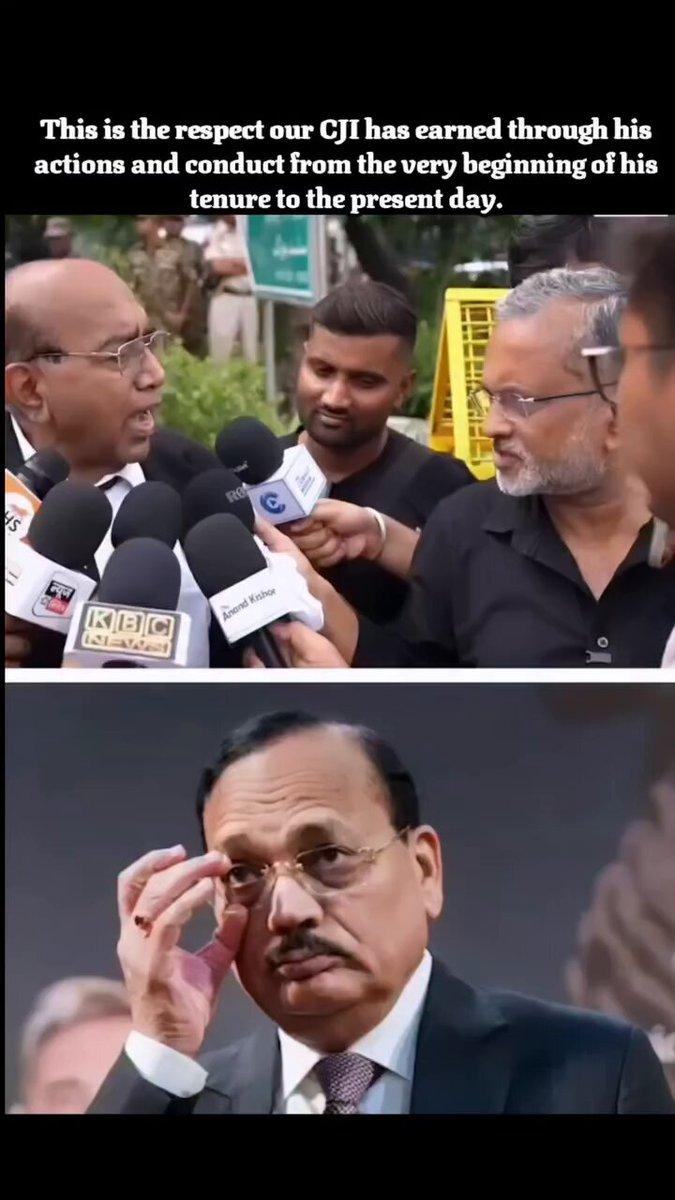 RT by @1998Shuvamkmr: CJI ke liye aise kaun bolta hai yar.....😎