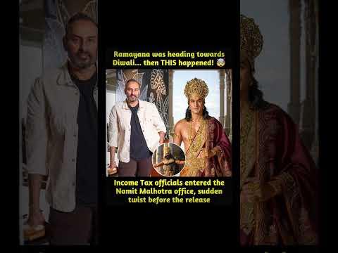 Ramayana Faces Unexpected Twist! 😱🔥 Income Tax Search at Namit Malhotra’s Prime Focus