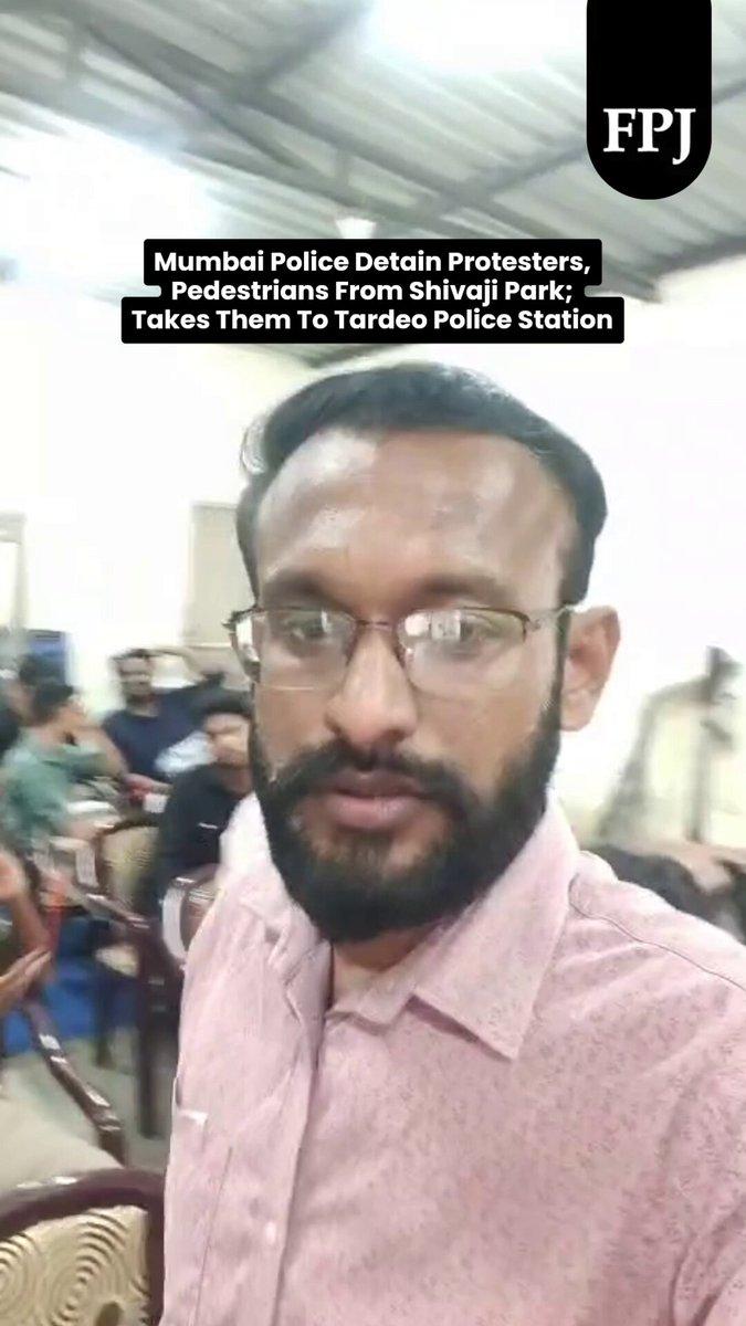 RT by @PrachiSalve11: | Police Detain Protesters, Pedestrians From Shivaji Park; Takes Them To Tardeo Police Station