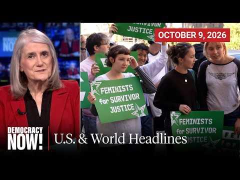 Top U.S. & World Headlines — October 9, 2026