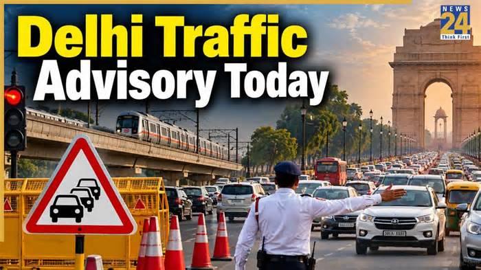 Delhi Traffic Advisory Today: Roads to avoid amid Congress protest march to SC; Check full list of diversions, alternative routes
