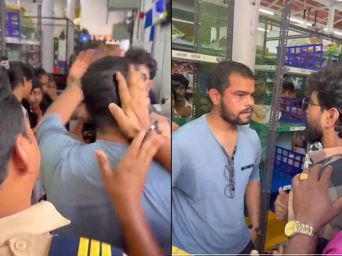Mumbai: MNS Workers Assault Store Manager in Mira Road for Inappropriate Behaviour With Female Employees (WATCH)