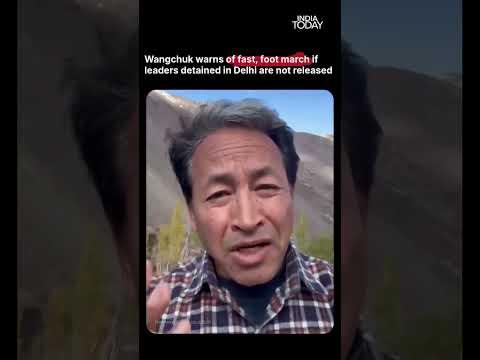 CJP Protest Delhi: Sonam Wangchuk Warns Of ‘Undeclared Emergency’, Threatens Hunger Strike If...