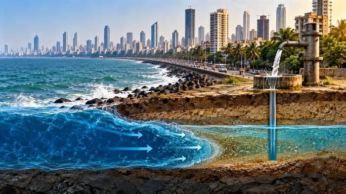 Mumbai’s groundwater crisis: 35% of city vulnerable to seawater intrusion, reveals study