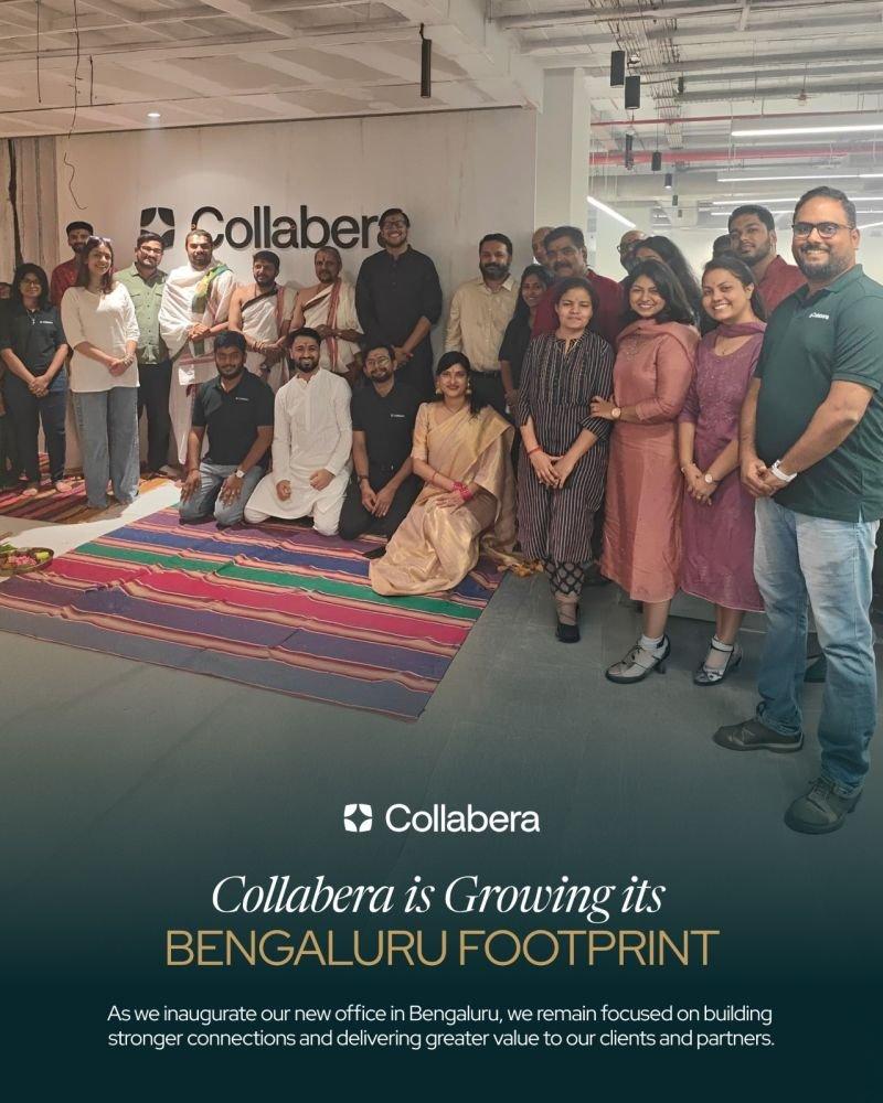 🏢#Collabera expands in ! Collabera has opened a new office in Mahadevapura, strengthening its capabilities for faster team ramp-ups, dedicated delivery support and workspace solutions for co