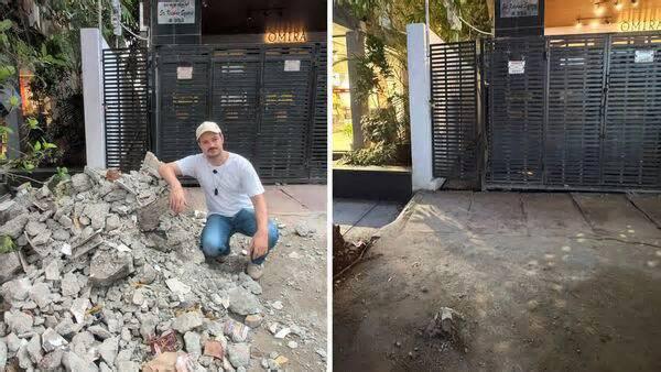 Canadian vlogger documents Bengaluru's broken footpaths; calls it ‘pathetic’. Viral video prompts repairs by authorities