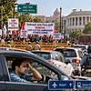 Delhi traffic restrictions today: Full list of roads that may be affected and facing diversions on October 11 amid CJP protest