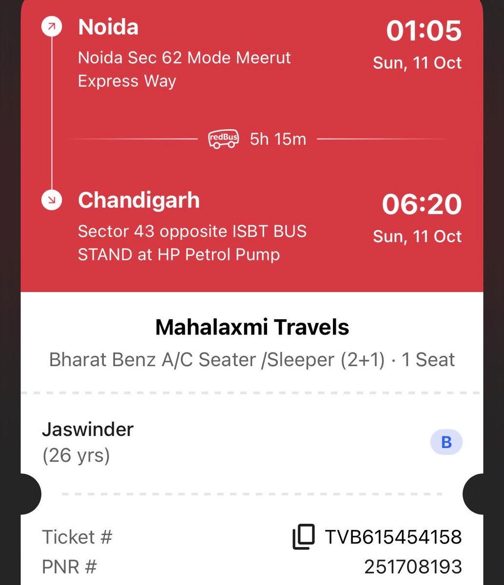 R to @Nisha69454337: @prakashsangam @redBus_in He is a 26year old boy. He somehow managed. But agr uski jgha m travel kari hoti or mujhe 2ghante highway pe khada hona pardta or Asi situation mein koi