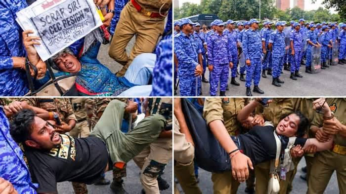 Delhi Police continue detentions over anti-CEC protest despite Supreme Court order