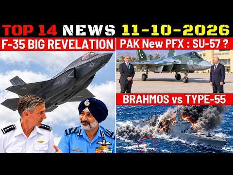 Indian Defence Updates : BIG F-35 Revelation,PAK PFX Fighter,VLSRSAM Export,Brahmos vs Chinese Ship