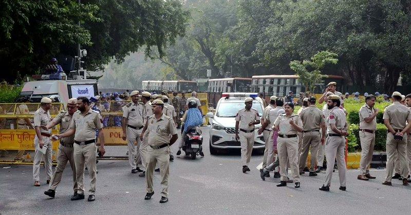 .@Cockroachisback leaders Abhijeet Dipke, Ashutosh Ranka and Saurav Das were released after being produced before the Executive Magistrate at Delhi Cantt Police Station, on Sunday.