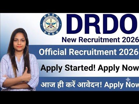 DRDO New Recruitment 2026|DRDO Vacancy 2026|Govt Jobs in Oct 2026|Technical Government Job Meet Mam