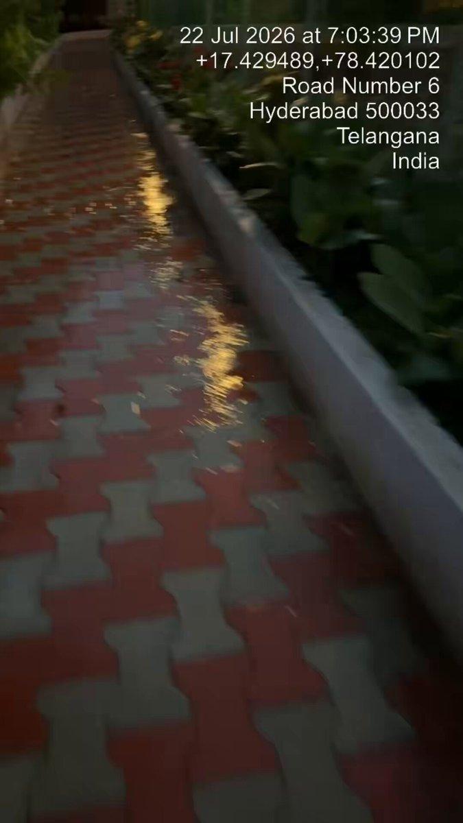 RT by @foxtail_retreat: Our lakes filled with sewage.. our roads flooded with rainwater.. and wants to take up Rainwater Harvesting seriously?? This pond off Road No 6 Jubileehills was “dev
