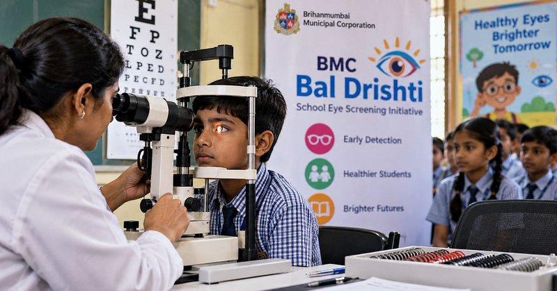 Mumbai: BMC's Bal Drishti Drive Detects Severe Myopia, Cataract Among Schoolchildren; Over 40,000 Screened @s