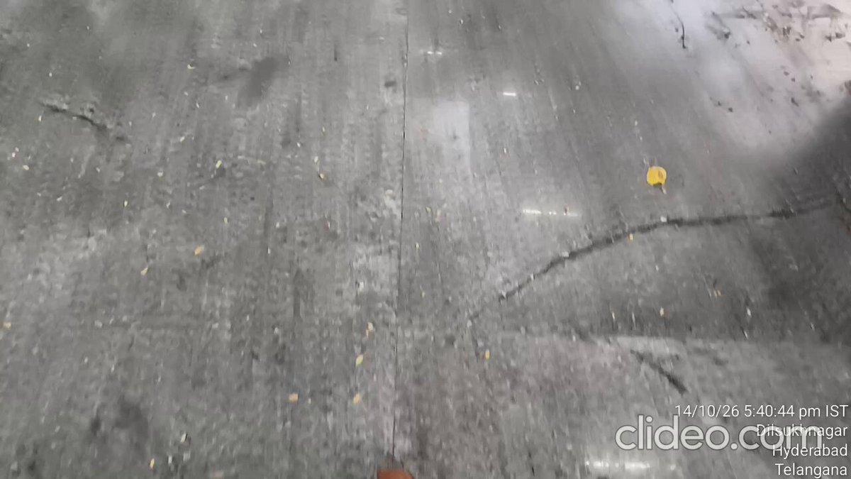 Welcome to Hyderabad. This is what our footpaths look like. 🤦‍♂️ • Media: Runs for TRP • Politicians: Run for footage • Common Citizens: Hum toh Ch*tiye hain. 5 saal mein ek baar vote chahiye toh yaad