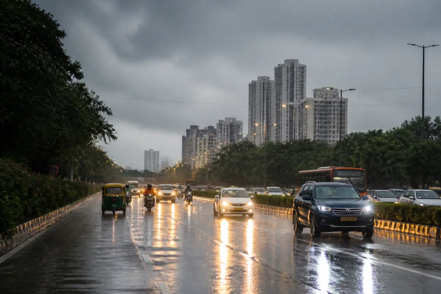 Delhi-NCR Rain Continues as Western Disturbance Signals Early Winter