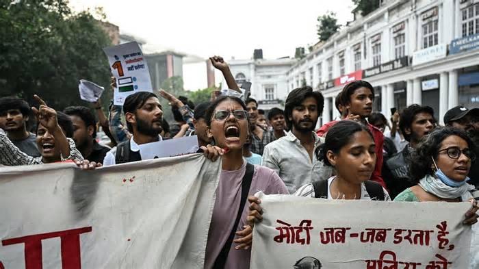 India Uses Overwhelming Force to Quell Delhi Protests