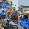 Mumbai: BMC Bulldozers Roll Into Manish Market As Anti-Encroachment Drive Intensifies Under Pedestrian-First Campaign |VIDEO