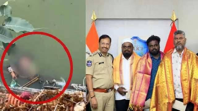 Hyderabad CP lauds 3 men for saving girl flung into Hussain Sagar
