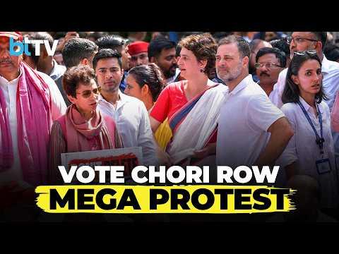 LIVE Delhi Protest : Jantar Mantar Rally, SIR Row & Political Reactions