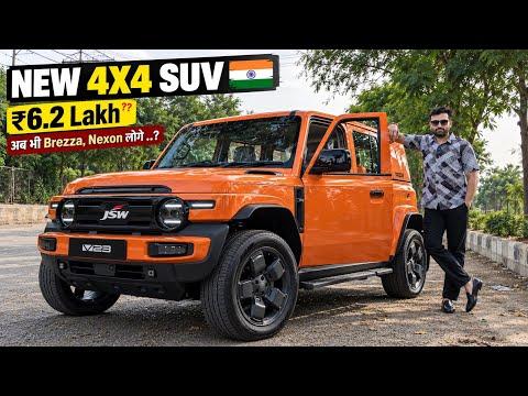 New INDIAN AWD Suv! | Brezza, Nexon अब भी लोगे? 550 KM Range | NEW JSW iCaur V23 AWD Beast