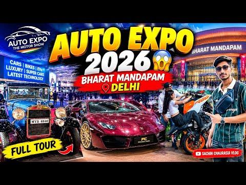 Auto Expo 2026 | Bharat Mandapam Delhi | Latest Cars, Bikes & Full Expo Tour 🔥