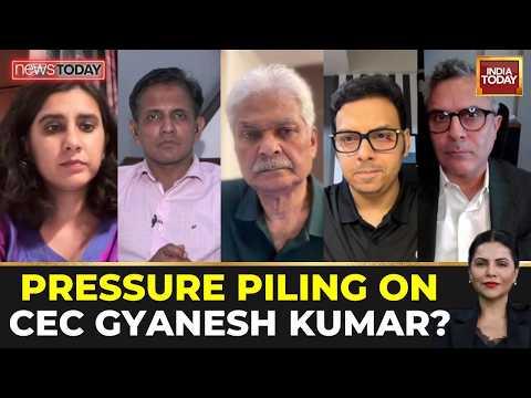 News Today Debate Delhi CJP Stir: Right To Protest Curbed? | Pressure Piling On CEC Gyanesh Kumar?