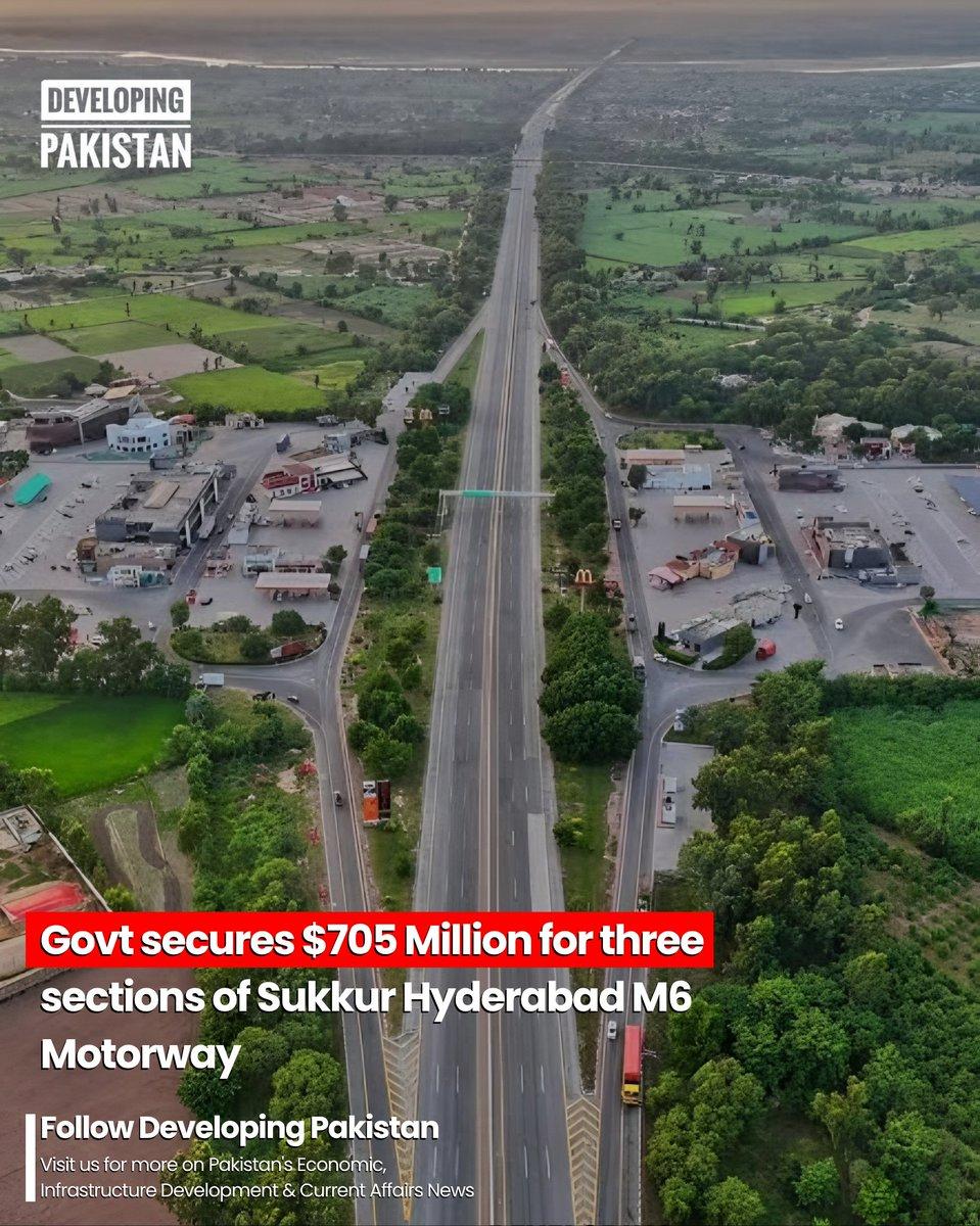 RT by @fhafeez64: The federal government has secured $705 million for three key sections of the long-awaited Motorway, with major contracts anticipated to be awarded by late 202