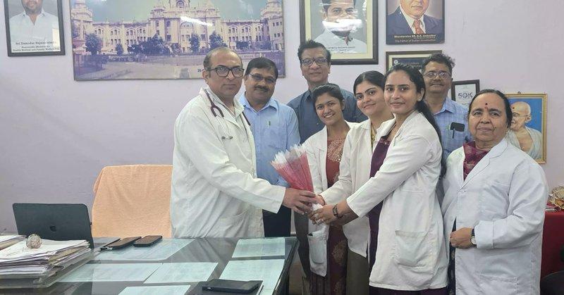 Dr Rachana from Osmania Medical College secured the top rank in the postgraduate exams conducted by Kaloji Narayana Rao University of Health Sciences (KNRUHS). #Telangana #Hyderabad #OsmaniaMedicalCol