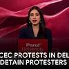 Anti-CEC Protests In Central Delhi, Heavy Security Deployed At Connaught Place As Cops Detain Many