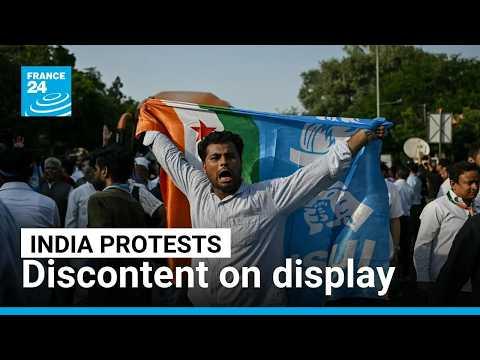 India protests grow over Election Commission mistrust • FRANCE 24 English