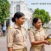 Viral video: Delhi Police officer offers her own lunch to student protester at Connaught Place