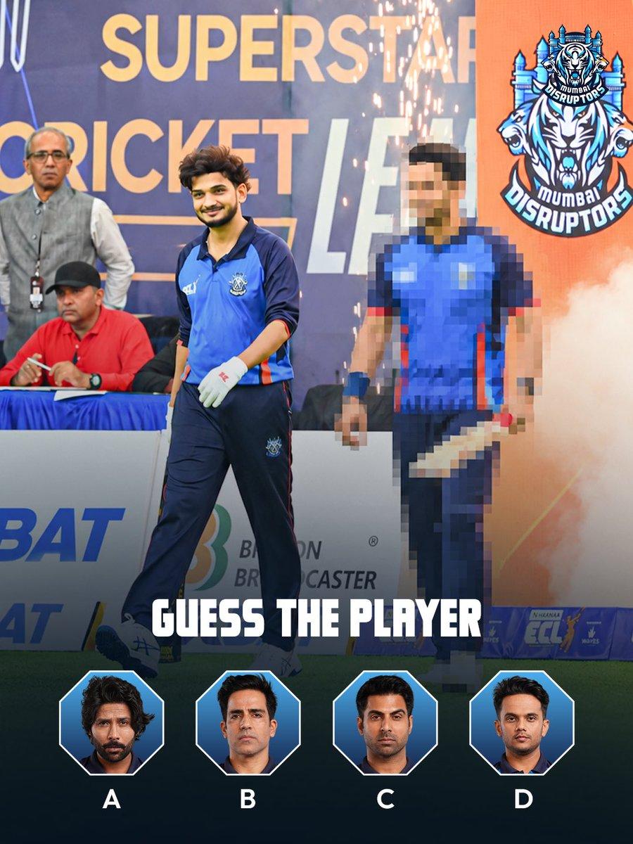 RT by @Perfect9090: Aakhir kaun hai yeh Disruptors? 🤔💙 Let us know your answers in the comments below 👇 #MumbaiDisruptors #mumbai #ECLT10 #cricket #ecls3