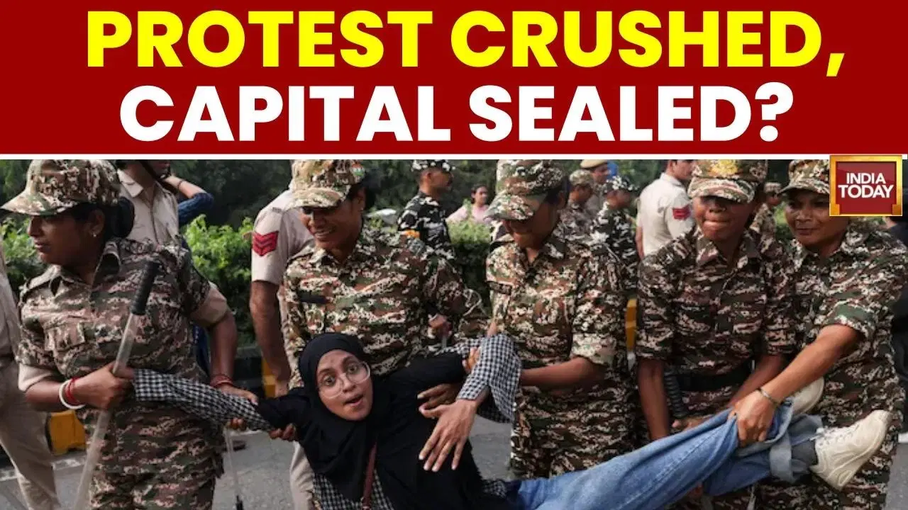 Delhi Turned Into Fortress Amid CJP Protest 2.0 Over Voter Lists and CEC Gyanesh Kumar Resignation Call