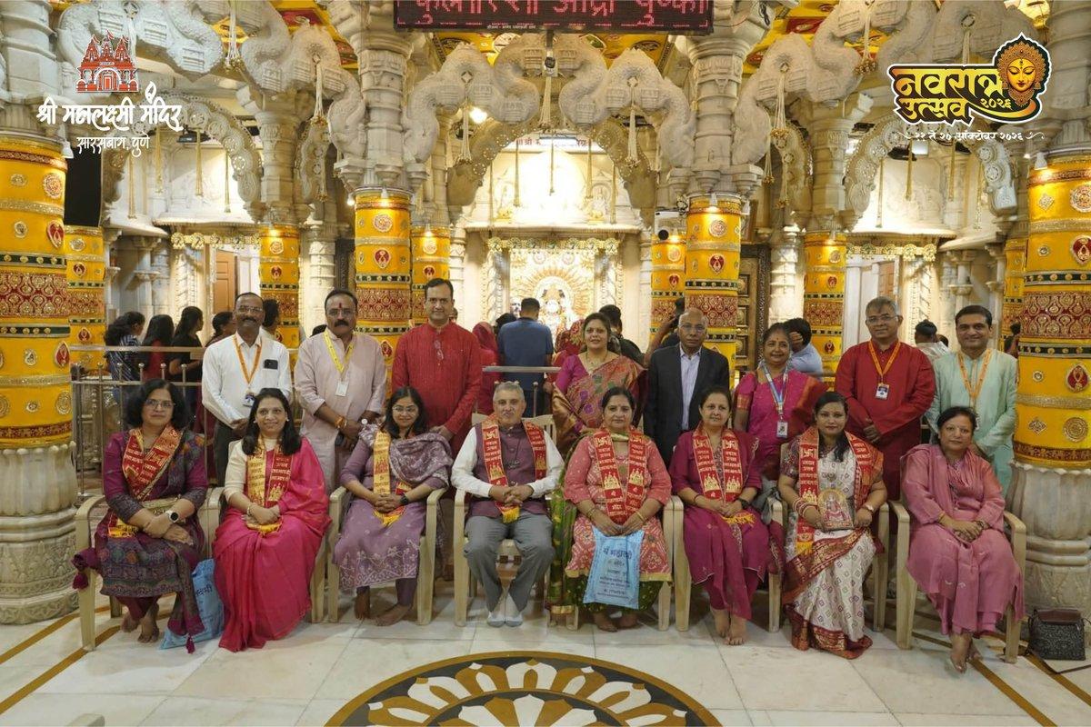 नवरात्रोत्सवानिमित्त श्री महालक्ष्मी मंदिर, सारसबाग येथे विज्ञान आणि संशोधन क्षेत्रात उल्लेखनीय योगदान देणाऱ्या महिला शास्त्रज्ञांचा सन्मान करण्यात आला. त्यांच्या ज्ञान, संशोधन आणि कर्तृत्वाला मानाचा 