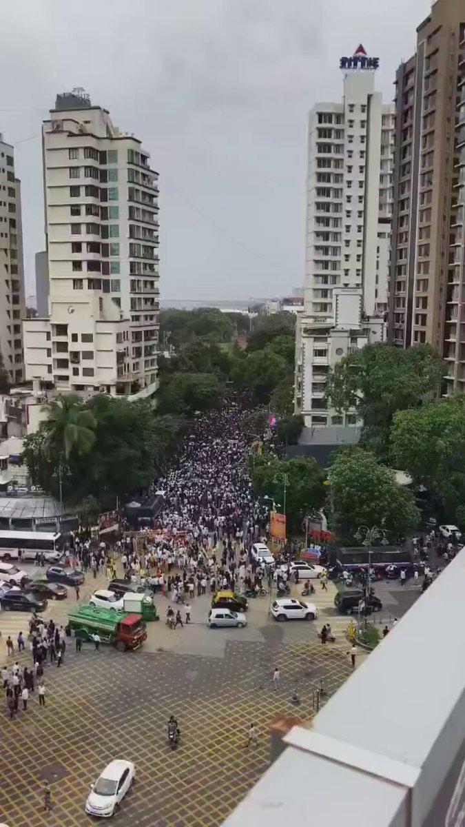 RT by @AdeelKh10492670: Students Protest at Shivaji Park, Dadar in Mumbai.