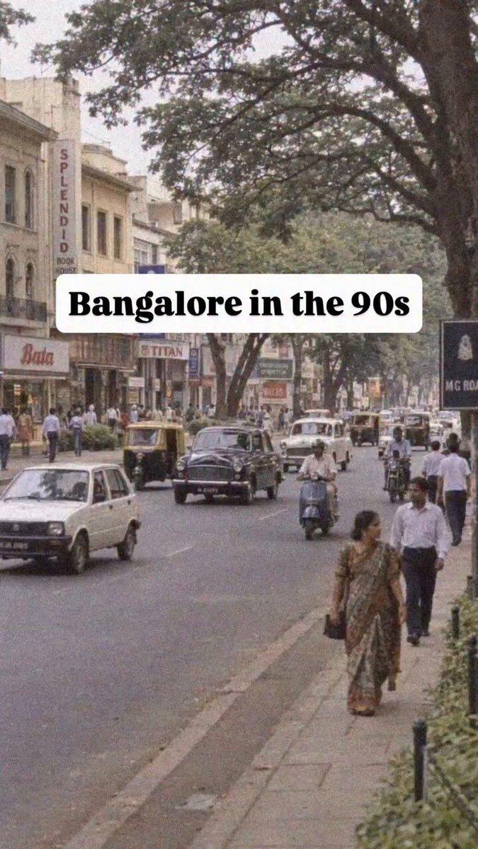 RT by @NanuSureshrao_R: Bengaluru in the 1990s - been there? Remember those days? @DrDeepakKrishn1 @bhatnaturally