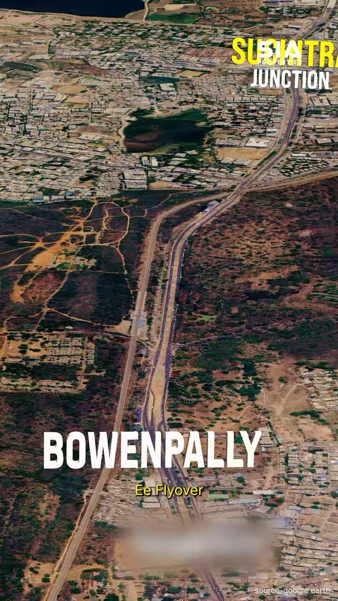 🚧 Bowenpally–Suchitra Flyover | NH-44 A major infrastructure upgrade in North Hyderabad featuring an Elevated Corridor, Six-Lane Expansion, Grade Separation, Road Widening & Junction Improvements. Exp
