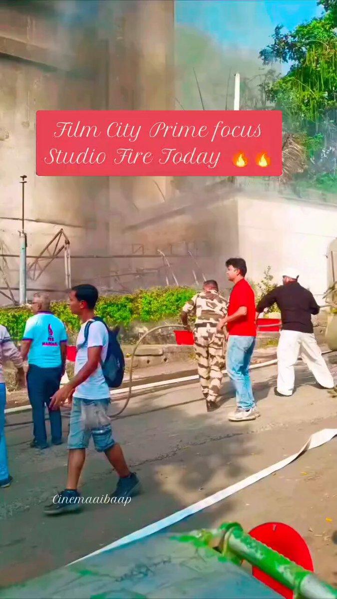 Film City Prime focus Studio Fire Today